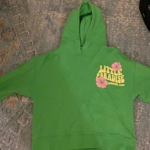 Green hawaii Zara sweatshirt!
